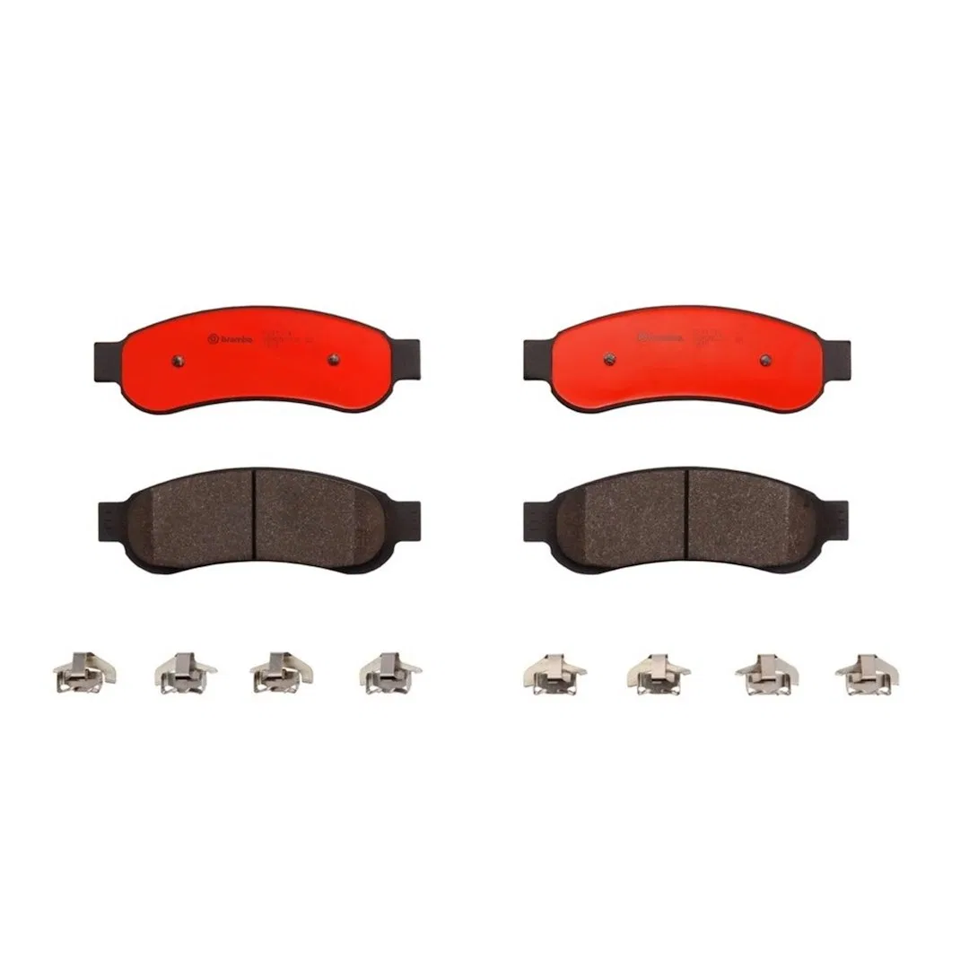 KT00834 – BREMBO Brake Kit, Ceramic Brake Pads 340 Millimeter Standard Vented High Carbon Cast Iron Rotor With Rotors...